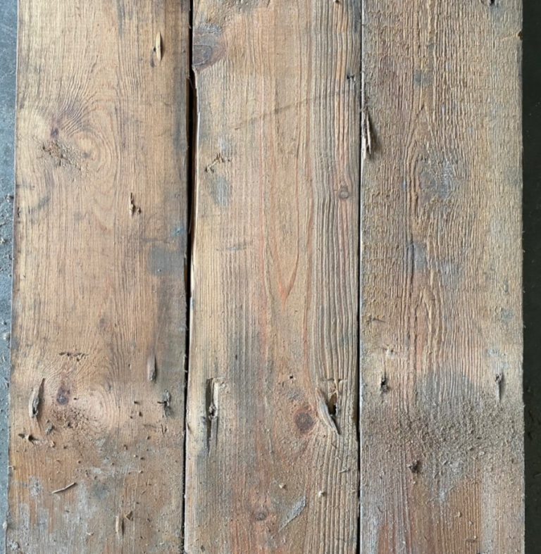 Reclaimed Pine Floorboards 135mm | East End London | Encore Reclamation