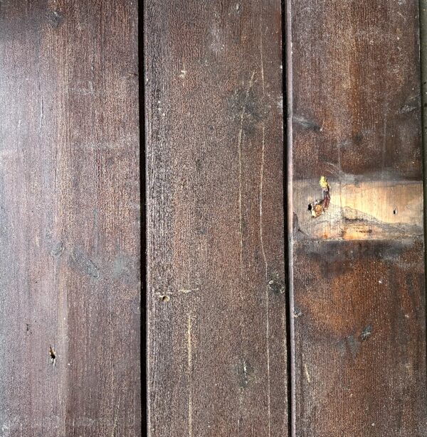 Reclaimed 160mm roof board (rear of boards)