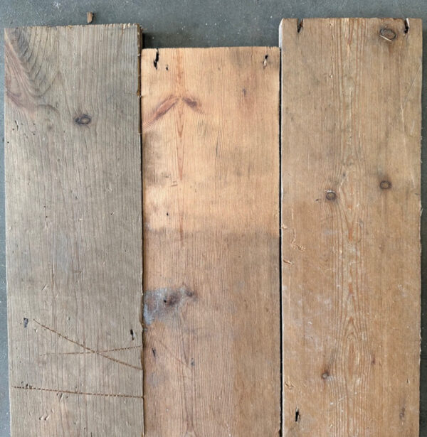 Reclaimed floorboards 135mm