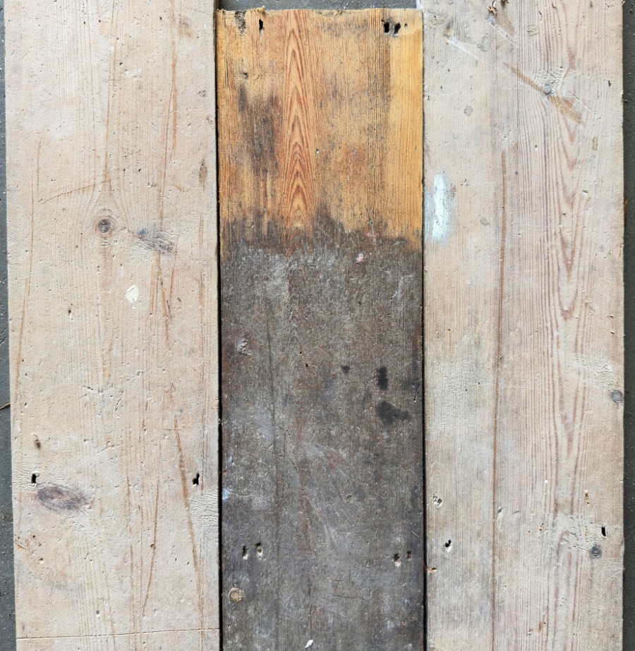 145mm floorboards reclaimed