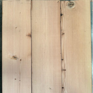 Reclaimed 165mm Douglas fir floorboard