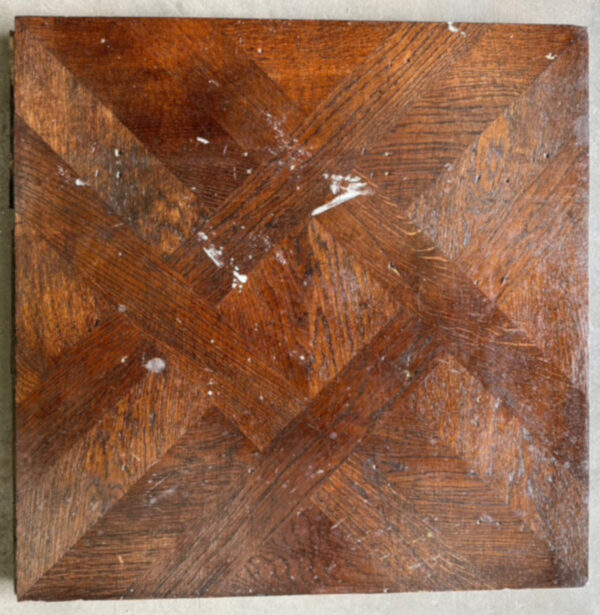 Reclaimed oak Versailles panels (lightly oiled)