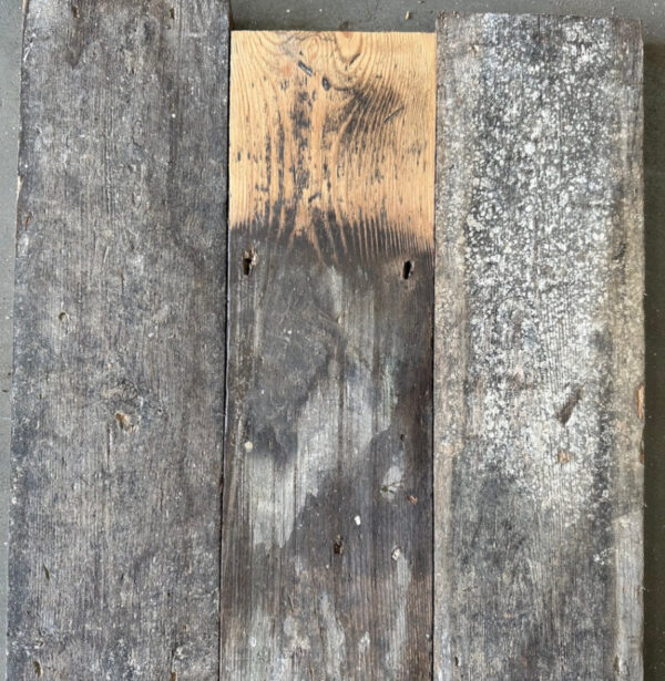 Reclaimed 120mm floorboards