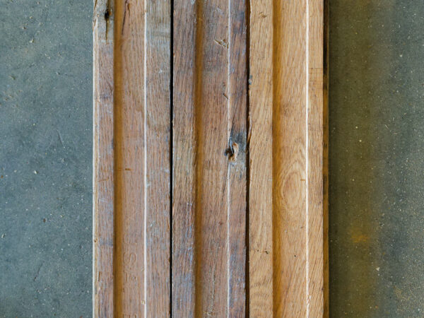 Reclaimed 60mm oak strip (rear of boards)