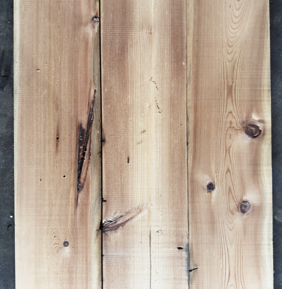 165mm reclaimed re-sawn from old joist floorboard