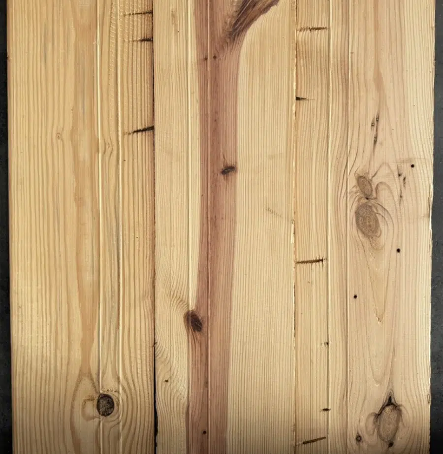 185mm re-sawn reclaimed boards